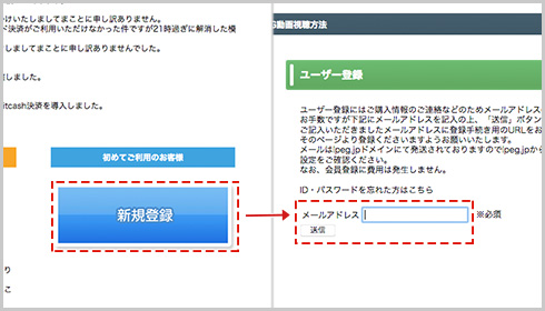 2. 会員登録の方法